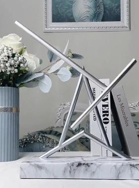 创意永摆装动机RJX永动仪钢铁侠旋转牛顿混沌摆客厅卧室壁龛品摆