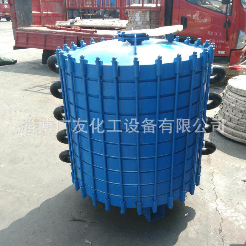 搪瓷片式冷凝器 搪瓷碟片式冷凝器 软连接多孔冷却换热设备