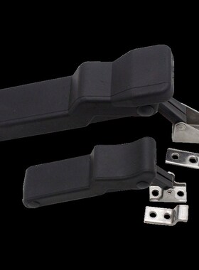 海坦DK609塑料黑色尼龙不锈钢搭扣隐藏式暗装设备固定扣DK609-2