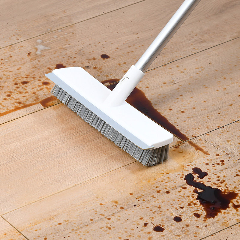 卫生间地板刷刮水一体长柄硬毛浴室厕所瓷砖刷纱窗玻璃刷擦窗神器