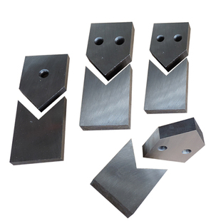 40型50型钢筋切断机 角钢刀片角铁剪切刀模具冲床压力机124刀片