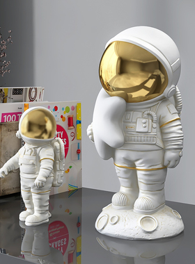 创意宇航员桌面装饰摆件客厅玄关电视柜酒柜儿童房家居饰品太空人