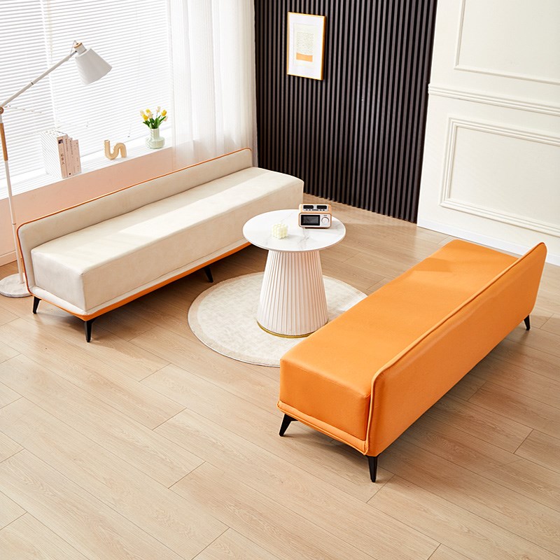 卧室轻奢床尾凳家用门口换鞋凳换衣凳床榻床尾加长凳衣帽间换衣凳