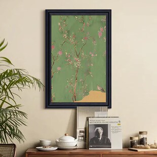 法式复古油画玄关装饰画电视柜摆画中古风高级感挂画入户餐厅壁画