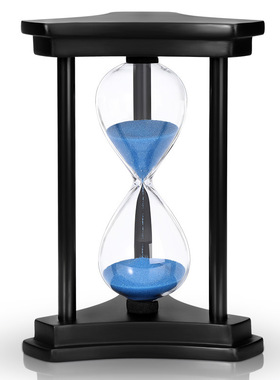 创意复古时光沙漏摆件30/60分钟时间漏斗家居装饰生日开学小礼物