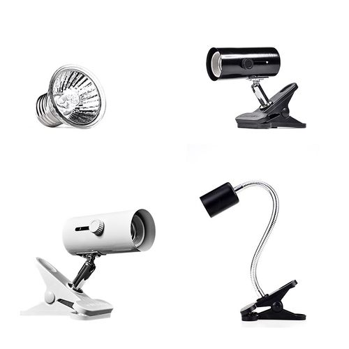 三合一乌龟缸晒背灯加热爬虫爬宠陆龟蜥蜴饲养盒箱灯泡uva+uvb