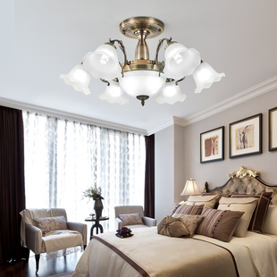 灯具温馨个性 客厅卧室餐厅套装 入户灯饰 吸顶灯小户型田园风格 欧式