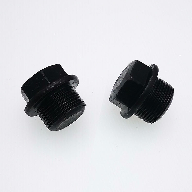 外六角法兰面细扣油塞螺丝油堵螺栓堵头喉塞闷头螺塞英制管螺纹