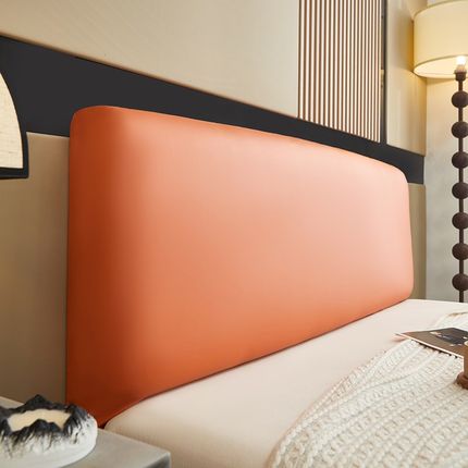 床头罩全包2024年新款通用科技布弹力床靠背软包套保护罩皮革防水