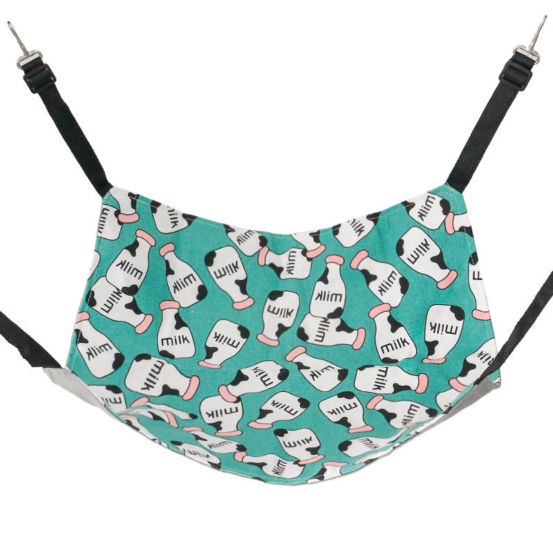 猫咪四季吊牀帆布猫窝 猫咪透气笼子秋千猫咪用品猫牀双面可用