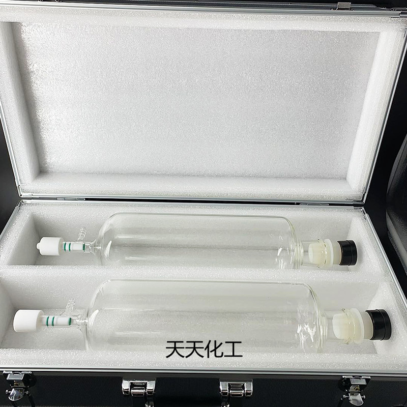 包邮真空臭气采样瓶1L 3L5L10L恶臭气体采集无动力瞬时玻璃取样瓶