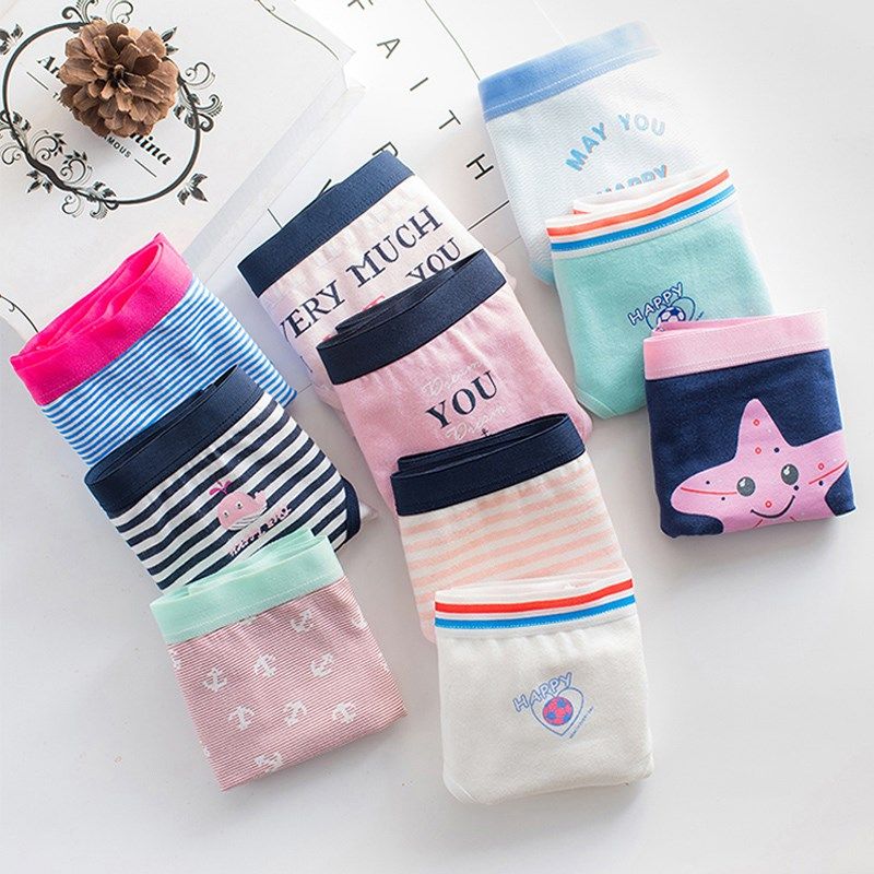 10条装纯棉内裤女士抗菌少女生性感三角短裤薄款可爱甜美透气夏季,女士内衣/男士内衣/家居服,女三角裤,淘宝优惠券,粉丝福利购,淘宝优惠卷