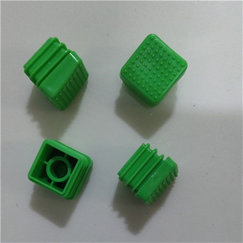 2024新款马凳配件马凳升降腿子脚垫25方管通用硬塑料脚垫防滑抗磨