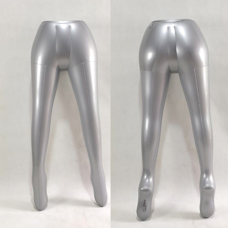 充气加大假腿模女裤脚下半身裤模脚模裤子展示模型道具服装模特