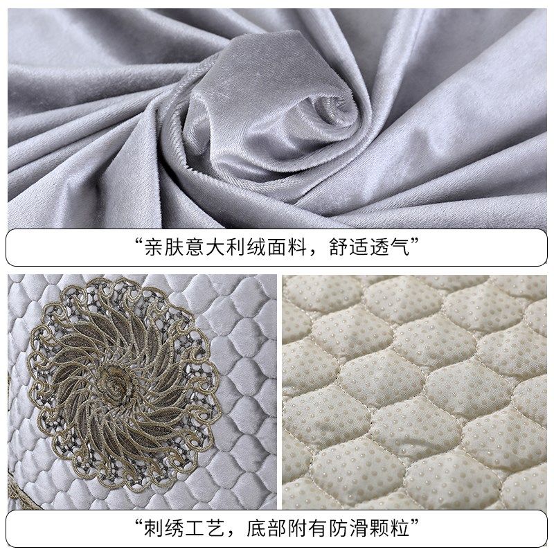 椅子套分体座椅套坐垫高级感轻奢餐桌椅套通用防滑保护套凳子套罩