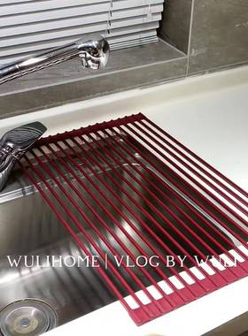 置物架收纳神器水池台面多功能沥水架厨房滤水架水槽碗碟架沥水架