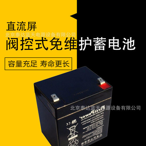 一电蓄电池LFP12100 12V100AH/10HR直流屏柜 应急UPS电源12V120AH