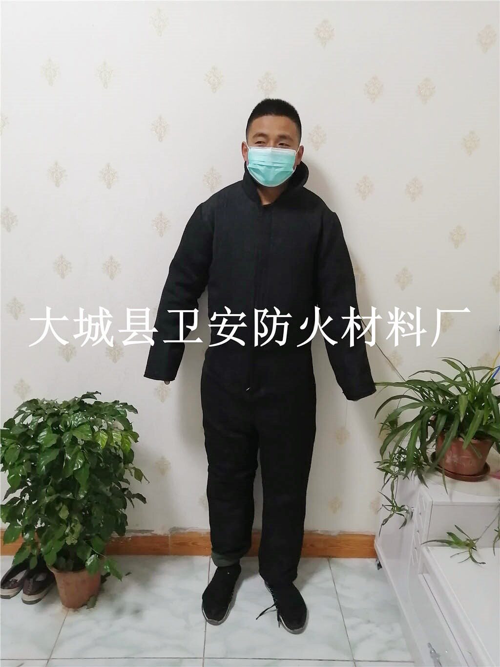 演员拍戏防火服阻燃面料分体式隔热服批发防烫轻盈耐高温轻便