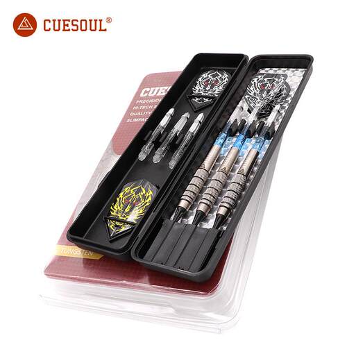 CUESOUL/Q獣18克软式钨钢镖软式飞镖比赛级飞镖针软式飞镖