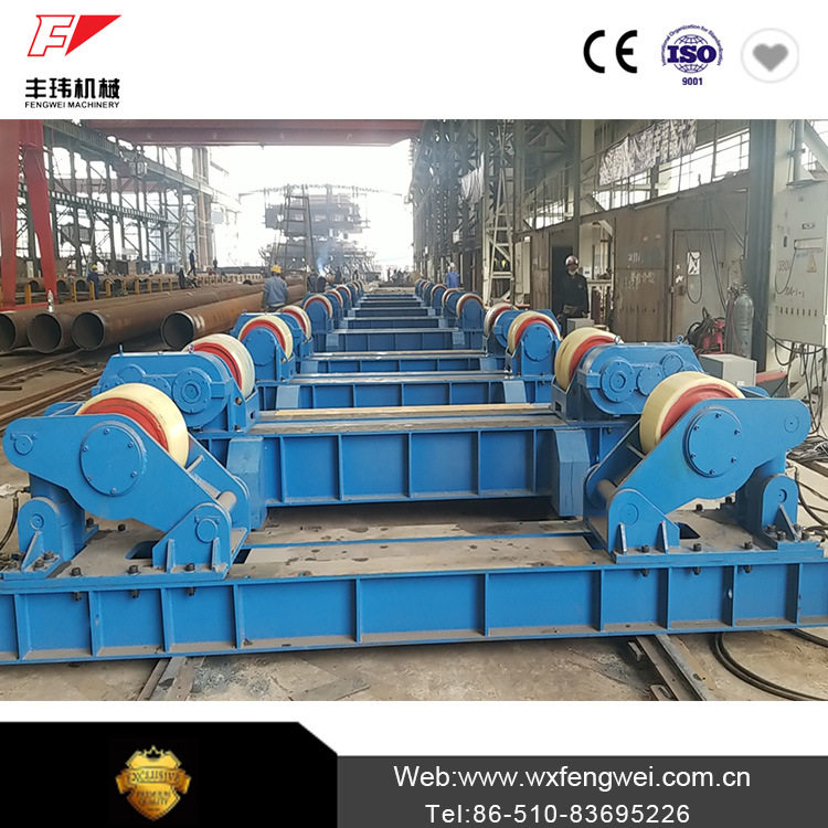 滚轮架厂家供应大型焊接滚轮架200吨可调式液压升降滚轮架