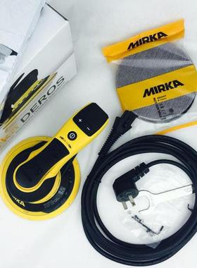 芬兰摩电动打磨卡机汽DMV车腻子圆砂纸干磨机盘6150寸mm220VMIRKA