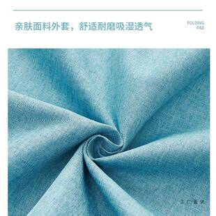 F5M67TH6海绵折叠床垫办室地学公生午睡垫子榻米地铺睡垫打铺榻便