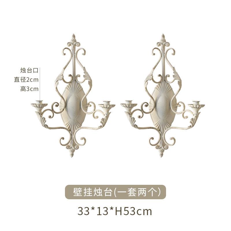 复古奢装件饰品装饰神品灯烛台墙面挂轻件金属16235工艺挂供奉祭
