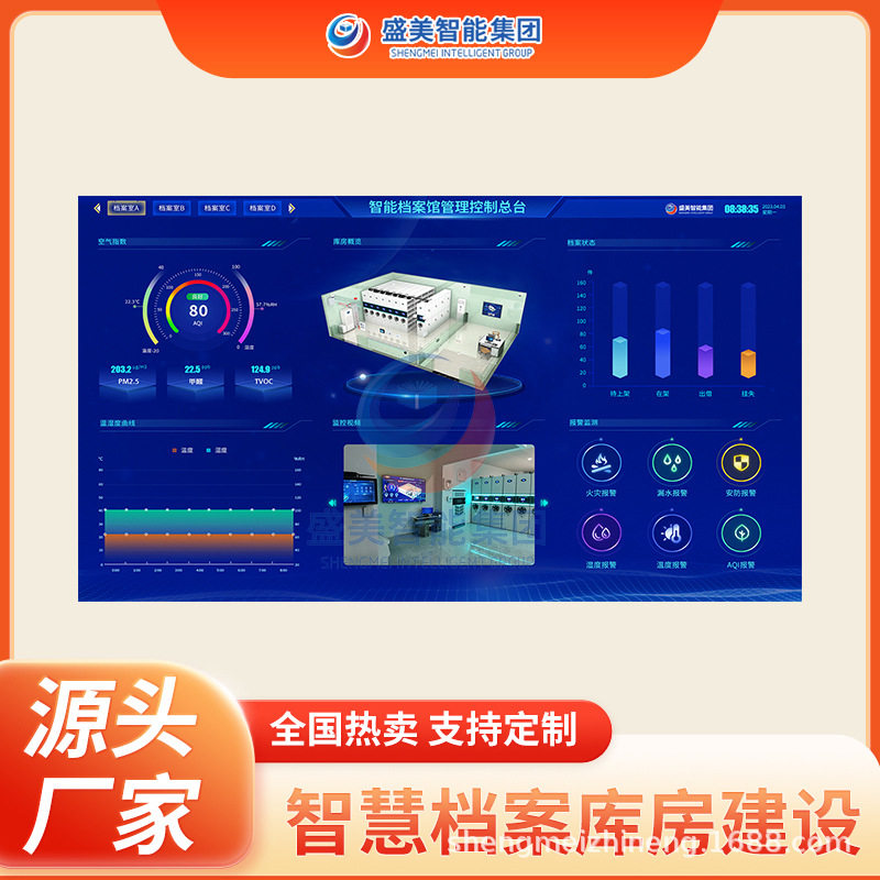 盛美智能集团档案库房环境管理