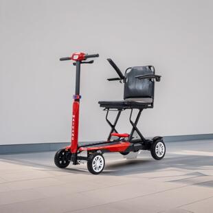 英车康新款老年代步车四轮低单人可折叠残疾专用电动速代81102步