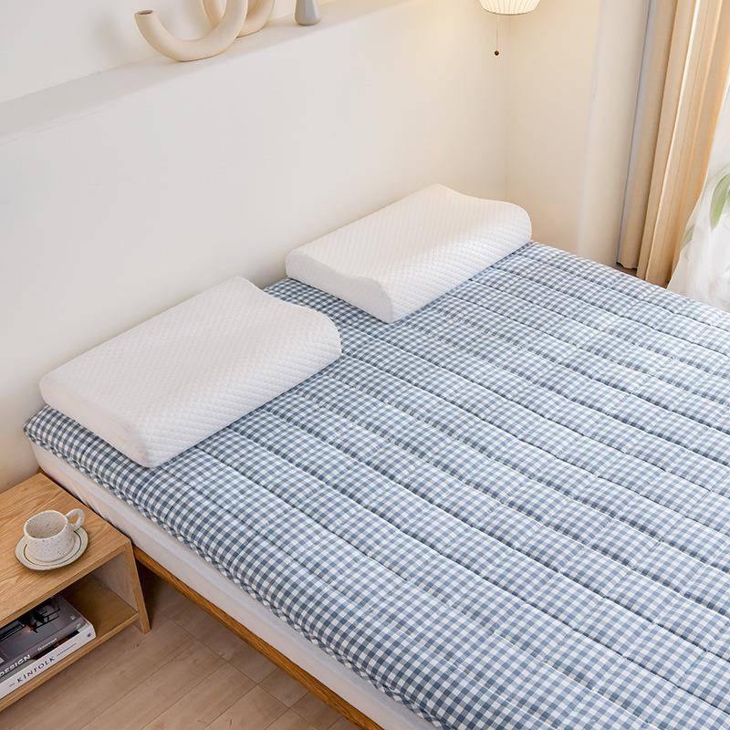 棉花床垫软垫子家用加厚床褥SFL垫榻榻米.可折叠8米褥子5垫.被舒