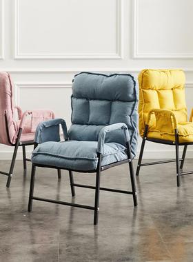 懒沙发人椅单人卧室躺椅宿靠背电脑休椅客厅阳台家用闲22657简舍