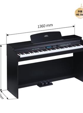 美得理电钢琴P167/DP166力度88键初学幼D儿园师幼DP-176立式数码