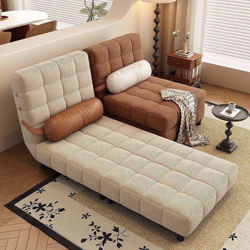 法油式奶沙发NVS床折叠两用小户型客复古多功新能单厅人折叠床款