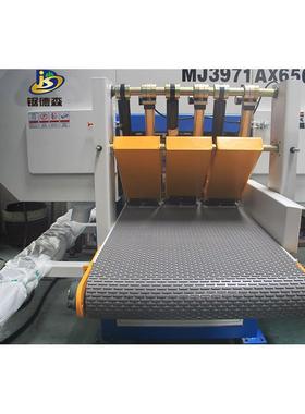 重型卧式龙带锯MJ3971A-机备开板斜门切锯原木开板数控设全自动工