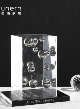 极房简创风间意立体空间球摆件样板售楼处展厅桌面软装饰品JLD摆