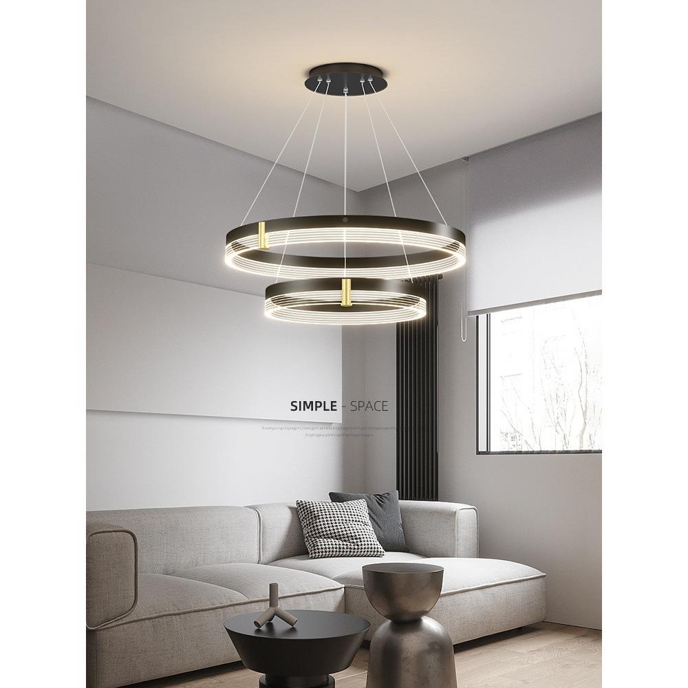 家客厅东吊灯现代简约轻奢大气餐厅灯广中山古厂直38销镇灯具大全