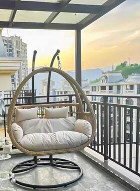 床吊篮子室内秋千摇篮椅懒吊人家椅用阳台吊卧室网红鸟OJM巢吊兰