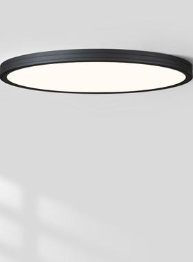 意式极简卧室吸顶现34274灯简隙约全代光谱无缝主卧儿童房灯极简