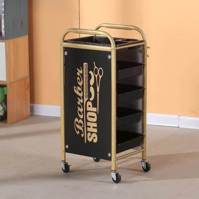 新款染发车理发店烫车染车发廊工具院推320专用小美发手推抽屉杠