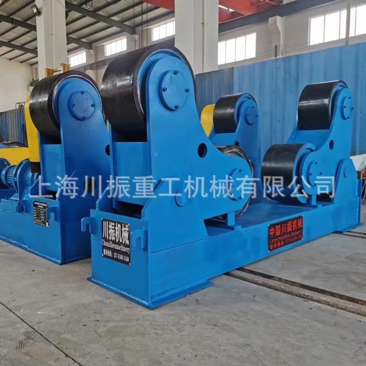 自调式轮道架10吨20吨3吨耐磨管容0器焊接滚滚轮架电动ONZ旋转