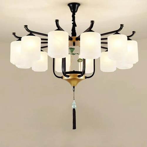 吊灯客厅680灯主灯约楼灯具餐厅现梯代简卧室全屋大气新餐中式套