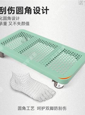 可移YUB动机托架滑轮底座台式电脑主箱支架家用移办公室置物机动