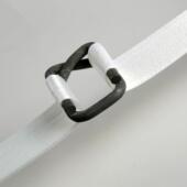 25纤维带柔性丝塑料包带编织带钢打扣回型扣LUD包打包机打纤维打