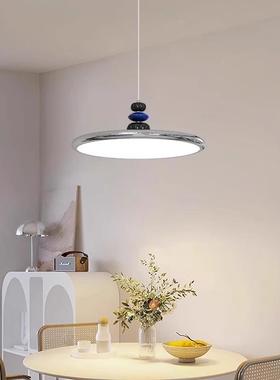 步步达奶油风飞碟餐厅吊灯简创意2025代年71442新款现约桌餐吧台