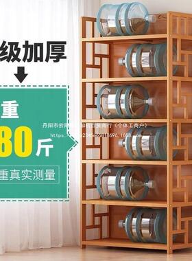 简易储书置物架地书柜实木家用OCD儿童架学生阅读架竹多层物架落