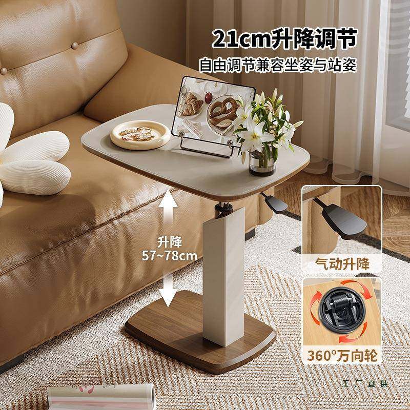 中古风可色移动升降边几复古胡木客厅沙发小茶旋转JBR桃床边小几,鲜花速递/花卉仿真/绿植园艺,其它园艺用品,淘宝优惠券,粉丝福利购,淘宝优惠卷