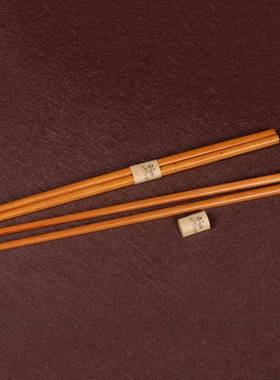 厂家直筷供O短套定制日式烤UNC肉筷套子迷你筷子套印LGO简约筷子