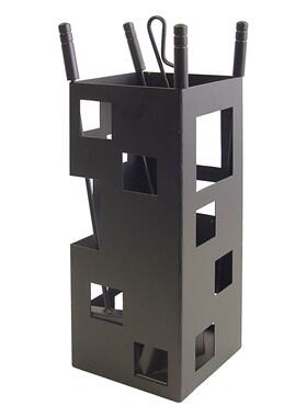 欧件火炉壁炉具铁铲火钩187560火钳刷子铁艺烤炉用具式四工套厂家