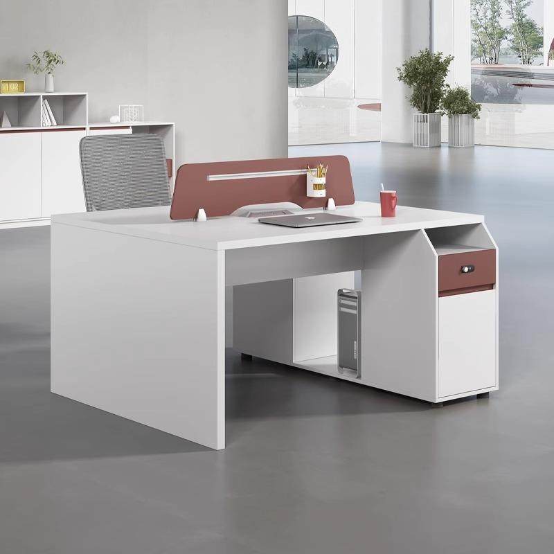 职员办公桌简公约代员工桌椅组合4四人工位屏风位卡座办室JCI桌现