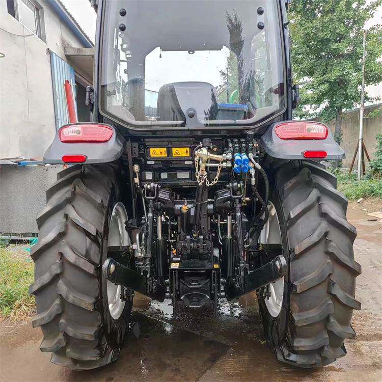 驱雷沃欧豹距梭式挡904四拖KDB拉机轮可调加强后换桥水田轮胎拖拉